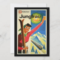 Vintage Travel Poster, Schweiz,