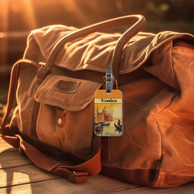 Vintage Travel Poster Venedig, Italien Gepäckanhänger (Von Creator hochgeladen)