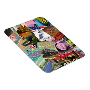 Vintage Travel Posters Magnet
