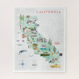 Vintage Travel Postkarte | California Collvable