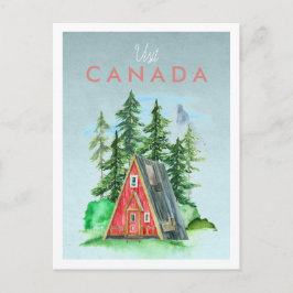 Vintage Travel Postkarte | Kanada