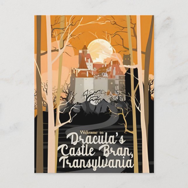 Vintage Travel Romania Conanta Tranylavania Postkarte (Vorderseite)