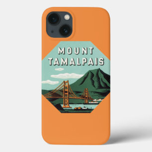 Vintage Travel, Tamalpais Mountain oder Mount Tam Case-Mate iPhone Hülle