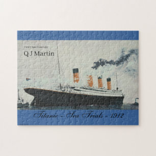 Vintage Travel Titanic Sea Trials 252 Stück