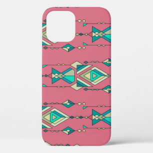 Vintage Tribal: Ethnisches nahtloses Muster Case-Mate iPhone Hülle