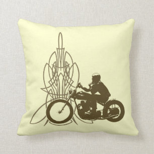 Vintage-Triumph-Fahren Kissen