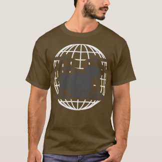 Vintage Trommeln T-Shirt