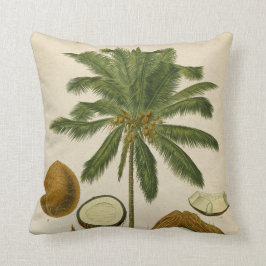 Vintage Tropenpalme Kissen