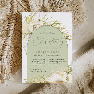 Vintage Tropics-Weihnachtsfeier und Party Einladung