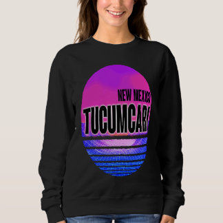Vintage Tucumcari Vaporwave New Mexico Sweatshirt