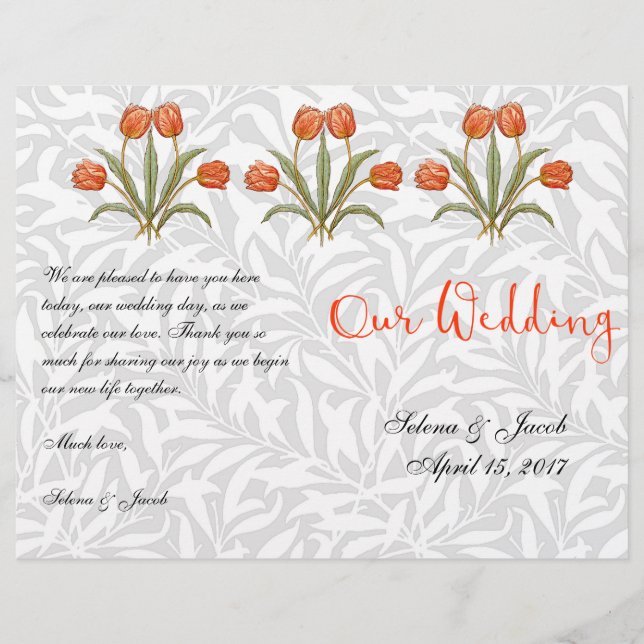 Vintage Tulip Morris Malersammlung (Vorderseite)