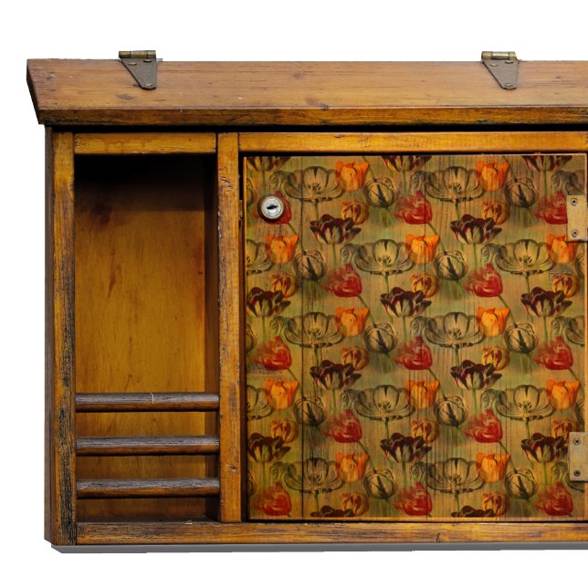 Vintage Tulips Botanische Decoupage Craft Seidenpapier (Von Creator hochgeladen)