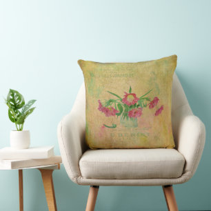 Vintage Tulips Kissen