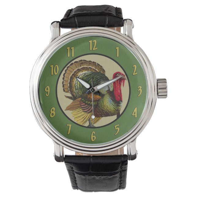 Vintage Türkei Armbanduhr (Vorderseite)