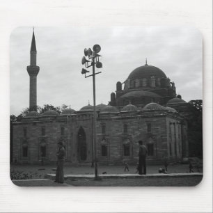 Vintage Türkei Istanbul Beyazit Camii Moschee Mousepad