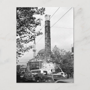 Vintage Türkei Istanbul Säule Konstantin Postkarte