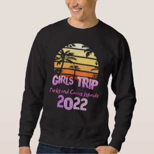 Vintage Turks- und Caicosinseln - Girls-Trip 20 Sweatshirt