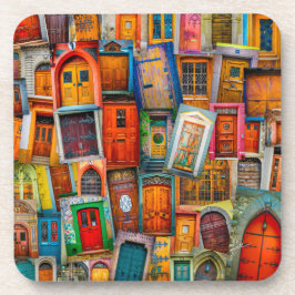 Vintage Türverkleidung Einzigartig Getränkeuntersetzer