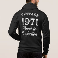 Vintage Typografie bis zur Vollkommenheit Geburtst
