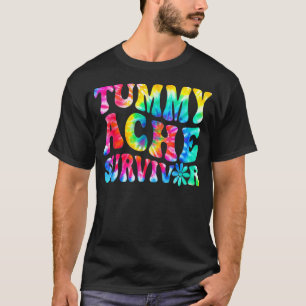 Vintage-Überlebender mit Bauchschmerzen Bauchschm T-Shirt