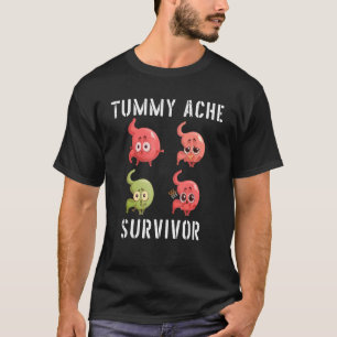 Vintage-Überlebender von Bauchschmerzen T-Shirt