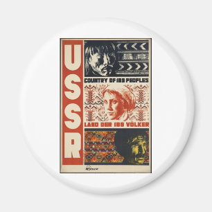 Vintage UDSSR Magnet