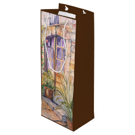 Vintage Ufertür-Geschenktasche Geschenktüte Für Weinflaschen