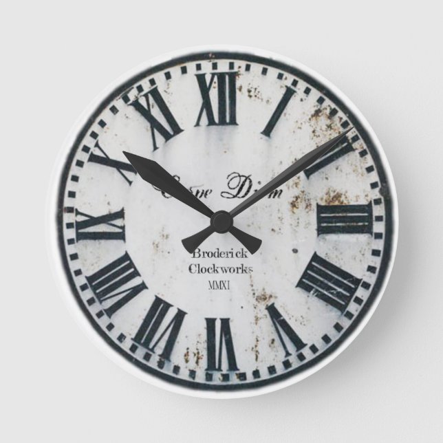 Vintage Uhr (Vorderseite)