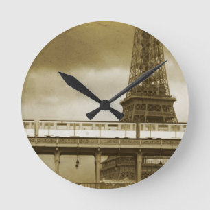 Vintage Uhr Eiffel-Turms