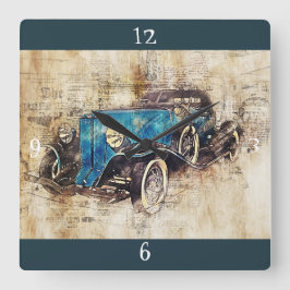 Vintage Uhr für klassische Autos