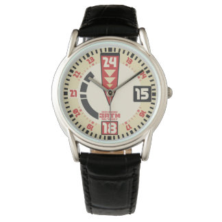 Vintage Uhr im militärischen Stil des Sports