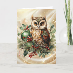 Vintage Uhu Weihnachten