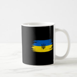Vintage Ukraine Ukrainische Flagge Stolz 12  Kaffeetasse
