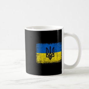 Vintage Ukraine Ukrainische Flagge Ukraine Armee T Kaffeetasse