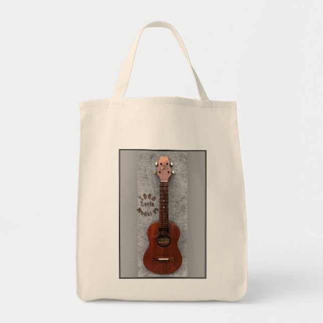 Vintage Ukulele-Tasche Tragetasche (Vorne)