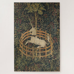 Vintage umzäuntes Einhorn-Gemälde (1505)