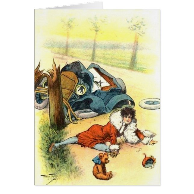 Vintage - Un Accident Malheureux, (Devant)