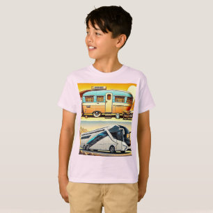Vintage und moderne RVs: Die Evolution von Travel  T-Shirt