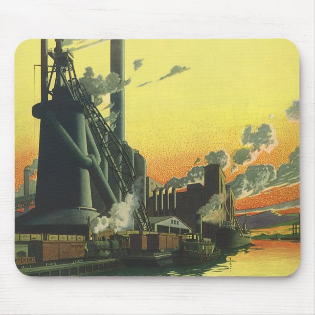 Vintage Unternehmensgruppe, Herstellung auf Dock Mousepad (Vorne)