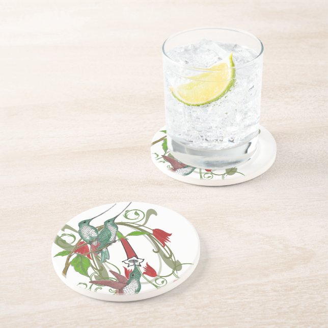 Vintage Untersetzer von Hummingvögeln (Seite)