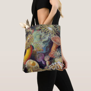Vintage Unterwasser-Seerosen von Ernst Haeckel Tasche