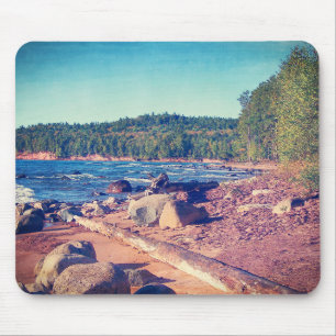 Vintage Upper Peninsula Mousepad