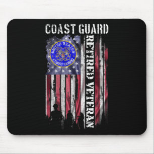 Vintage US-amerikanische Flaggenwächter - Proud-Re Mousepad