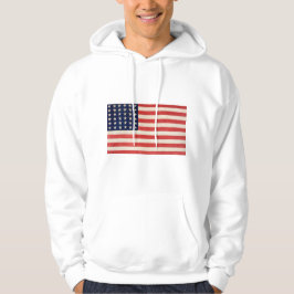 Vintage US Flagge - amerikanische Flagge Hoodie
