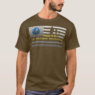 Vintage US-Flagge stolz auf einen US-Seefahrer G T-Shirt
