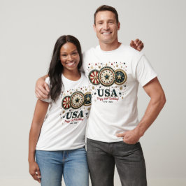 Vintage USA 250. Geburtstags-Stern-Grafik T-Shirt