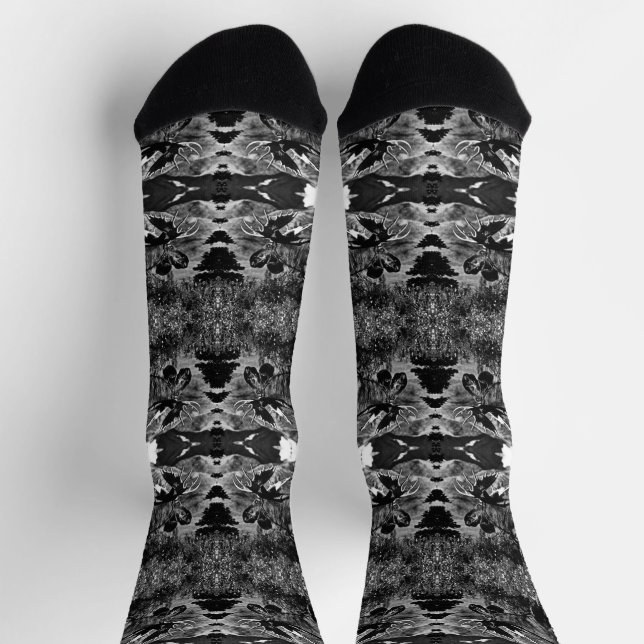 Vintage USA Alaska-Bulle Socken (Oben)