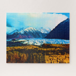 Vintage USA Alaska Matanuska Gletscher