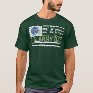 Vintage USA Amerikanische Flagge Stolz ein Soldat T-Shirt