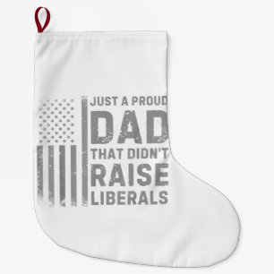 Vintage-USA-Flag Nur ein stolzer Vater, der keine Großer Weihnachtsstrumpf